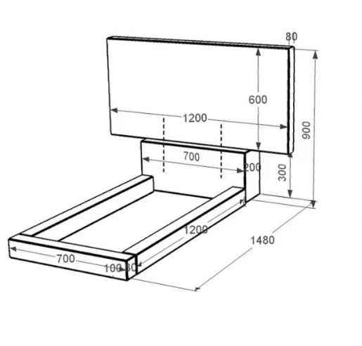 Размеры Гранитный памятник стела 60х120 см одинарный из черного гранита Коростышев без резных работ к2-kor-pf-60-120-08-001