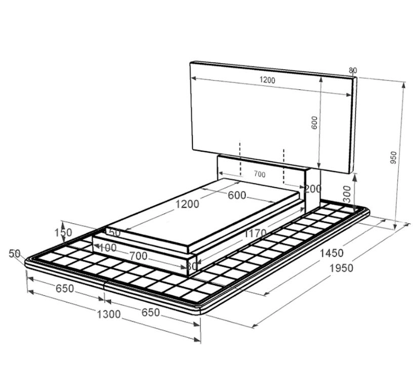 Размеры Гранитный памятник с гробницей одинарный из черного гранита Коростышев без резных работ к12-kor-npf-60-120-08-001-pbd3