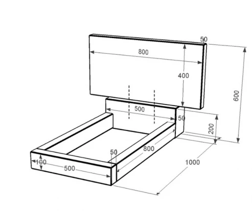 Размеры Гранитный памятник на могилу высотой 60 см одинарный из черного гранита Коростышев без резных работ к2-kor-pf-40-80-05-001