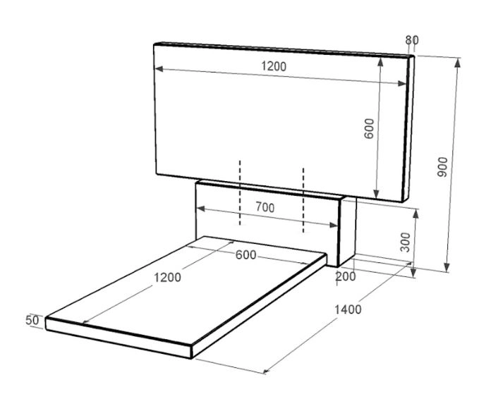Размеры Гранитный памятник стела 60х120 см одинарны из черного гранита Коростышев без резных работ к7-kor-pf-60-120-08-001