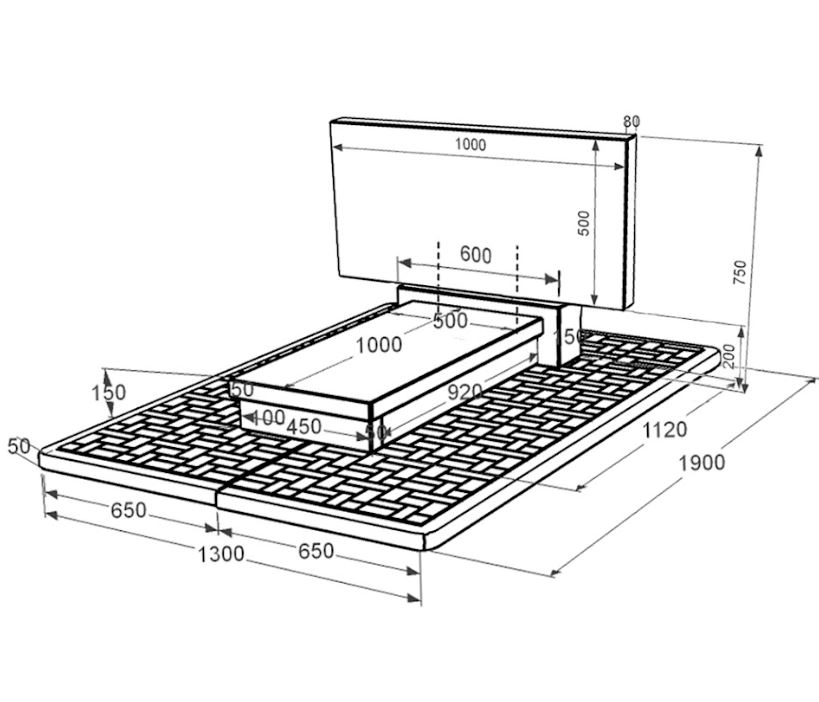 Деталі Гранітний пам'ятник висотою 70 см одинарний із чорного граніту Коростишів без різьблених робіт к10-kor-npf-50-100-08-001-pbd2