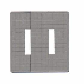 Протиусадкова плита під пам'ятник 1950x1800x50 без отвору для квітника подвійна серія Квадрат pbd-Kvadrat-195-180-05