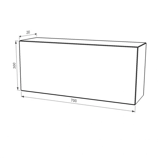 Размеры Постамент под памятник на могилу шириной 70 см из гранита с полированными фасками Коростышевского карьера tb-kor-pf-70-30-20
