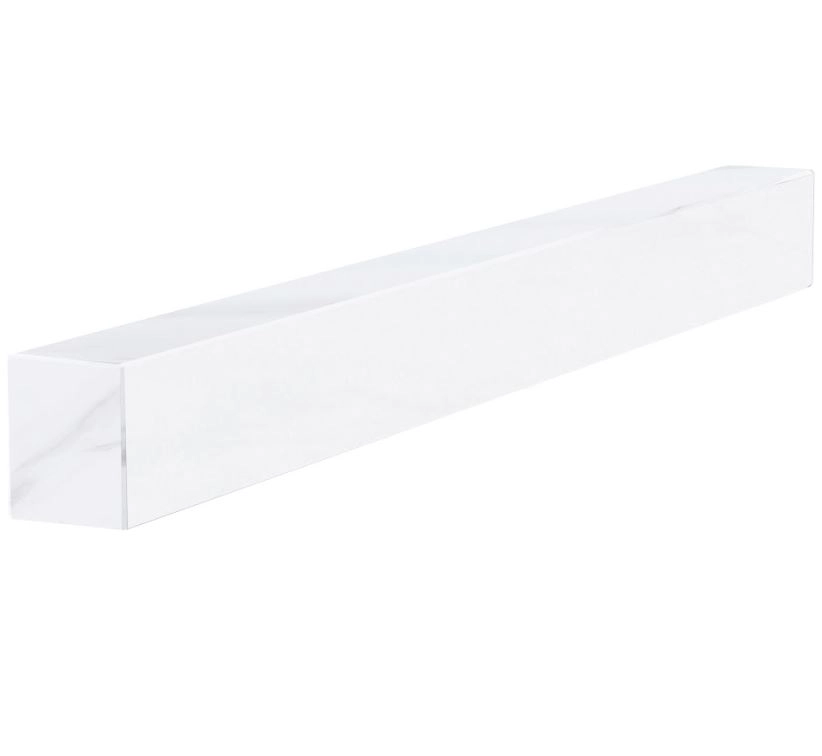 З інших боків Брус для квітника та гробниці 1170x100x80 бічний з полірованими фасками із мармуру Волокас br-vol-pf-117-10-08