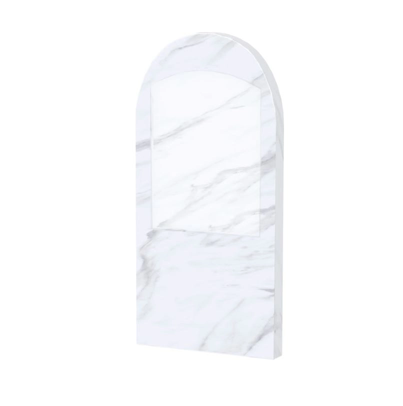 Основне Стела пам'ятника на могилу з мармуру 800x400x50 вертикальна з полірованими фасками st-vol-pf-80-40-05-006