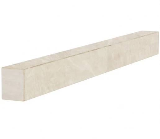 С других сторон Брус для цветника и гробницы 1170x100x80 боковой с полированными фасками из мрамора Дайна br-dan-pf-117-10-08