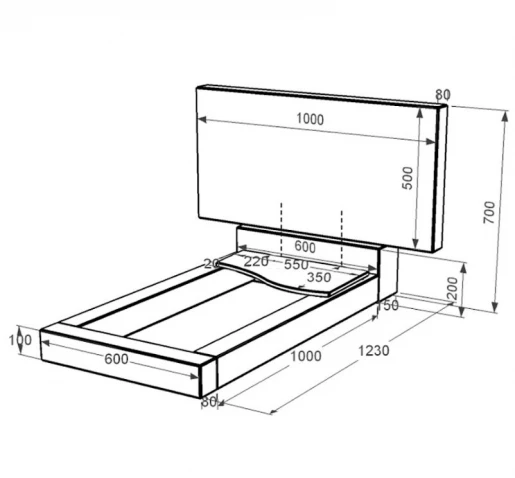 Размеры Гранитный памятник среднего размера одинарный из черного гранита Коростышев с волной резной к5-kor-pf-50-100-08-001