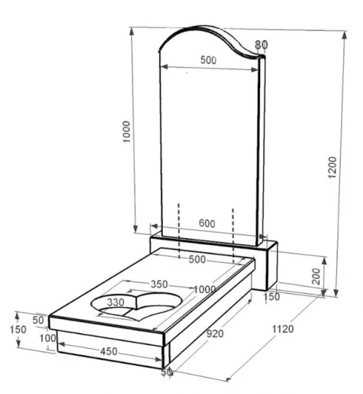 Размеры Гранитный памятник сыну одинарный из черного гранита Коростышев с сердцем резная работа к11-kor-pf-100-50-08-011-l