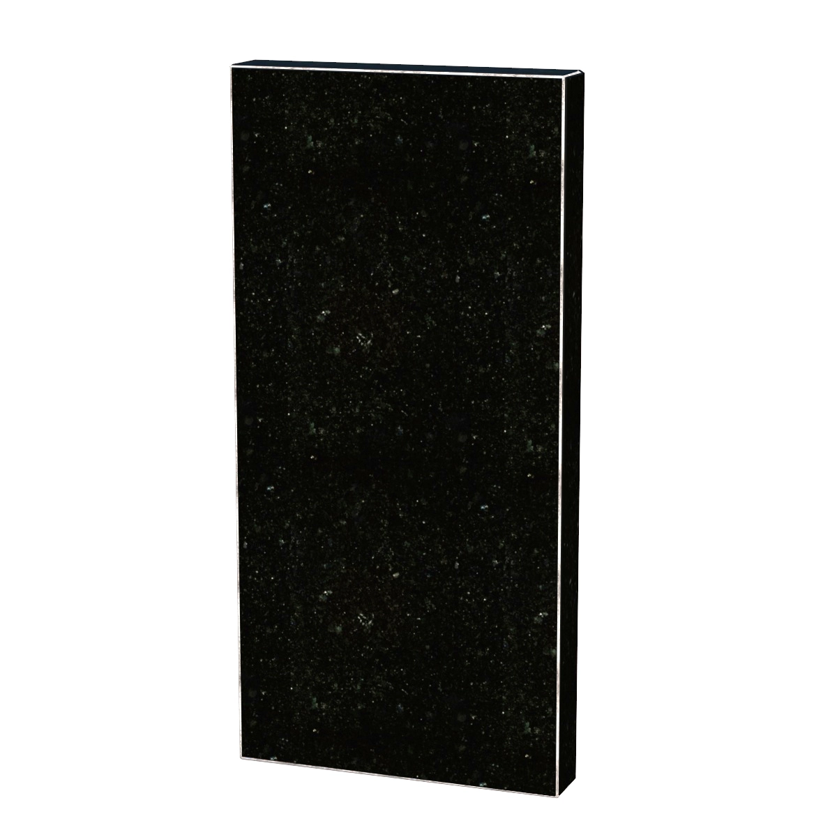 Основне Стела на могилу товщиною 8 см з граніту одинарная із неполірованими фасками Коростишівського кар'єру st-kor-npf-100-50-08-001