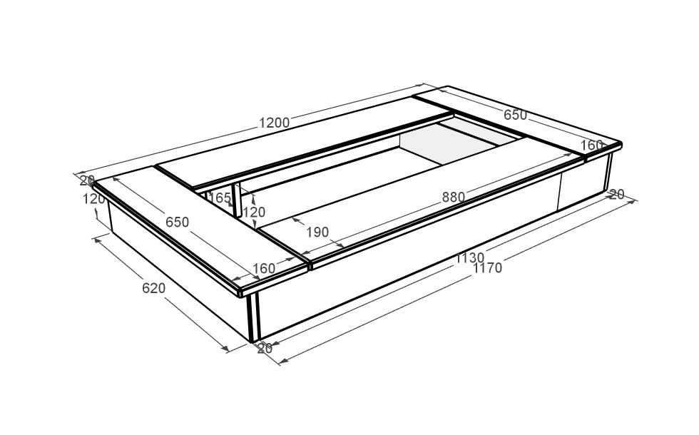 Розміри Цоколь на могилу з білого мармуру Волокас ck-vol-pf-120-65-14