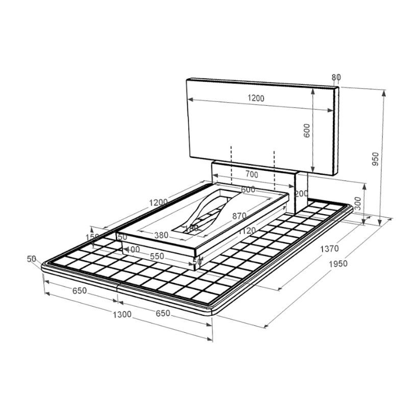 Розміри Пам'ятник із граніту висотою 90 см одинарний із чорного граніту Коростишів з вирізаною смугою к23-kor-npf-60-120-08-001-pbd3