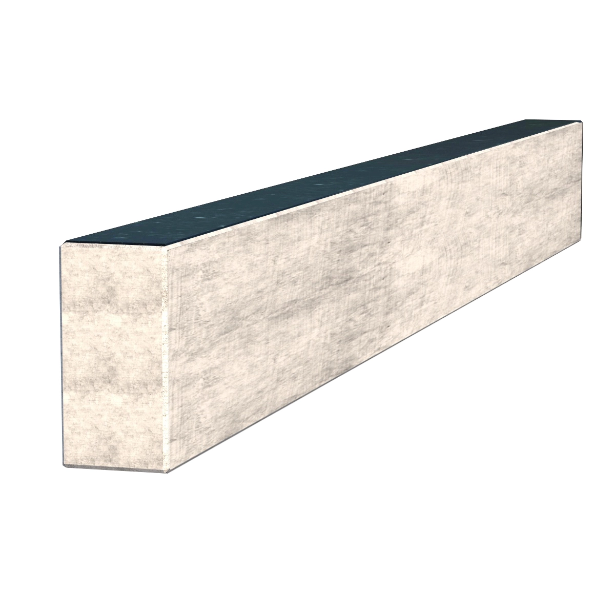 С других сторон Брус для цветника на могилу толщиной 5 см из гранита боковой с не полированными фасками Коростышевского карьера br-kor-npf-80-10-05